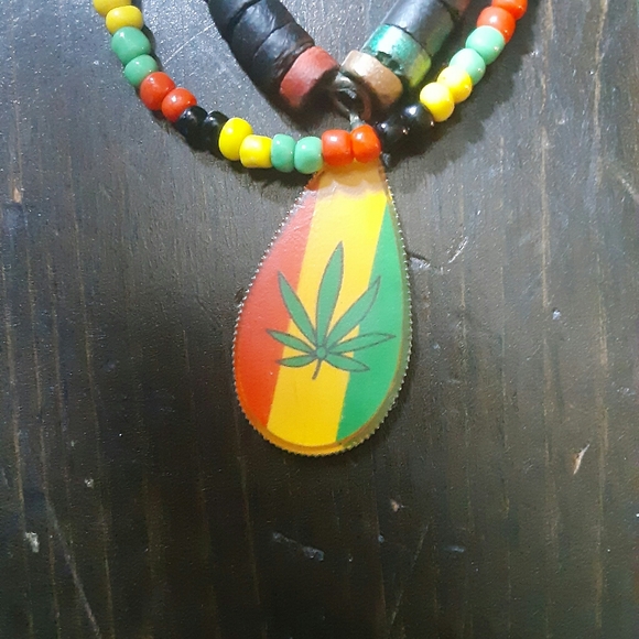 Rasta Inspired Beaded Necklaces (Unisex) - Picture 2 of 4